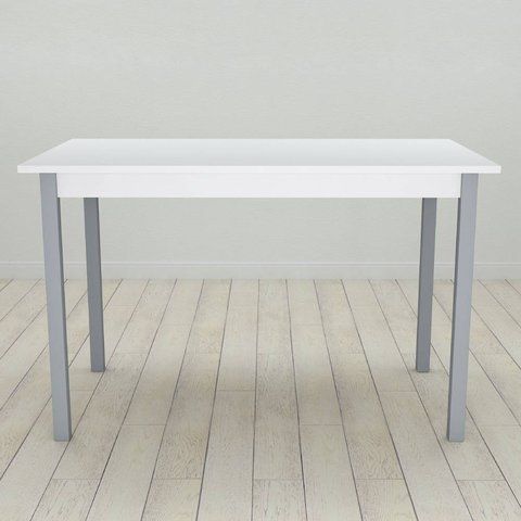 Стол кухонный Ferrum-decor Марио 75x120x70 Серый ДСП Белое 16мм (FRD-106201) FRD-106201 фото