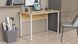Компьютерный стол Ferrum-decor Коди 75x100x60 белый ДСП Дуб Артизан 32мм (FRD-107170) FRD-107170 фото 2