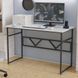 Письмовий стіл Ferrum-decor Раян 75x100x60 чорний ДСП Біле 16мм (FRD-103671) FRD-103671 фото 1