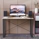 Письмовий стіл Ferrum-decor Дейв 75x120x70 чорний ДСП Дуб Сонома 16мм (FRD-102004) FRD-102004 фото 3