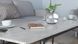 Стіл трансформер журнальний Dandi Small Ferrum-decor 45x120(160)x60 Чорний метал ДСП Бетон 16 мм (FRD-106793) FRD-106793 фото 3