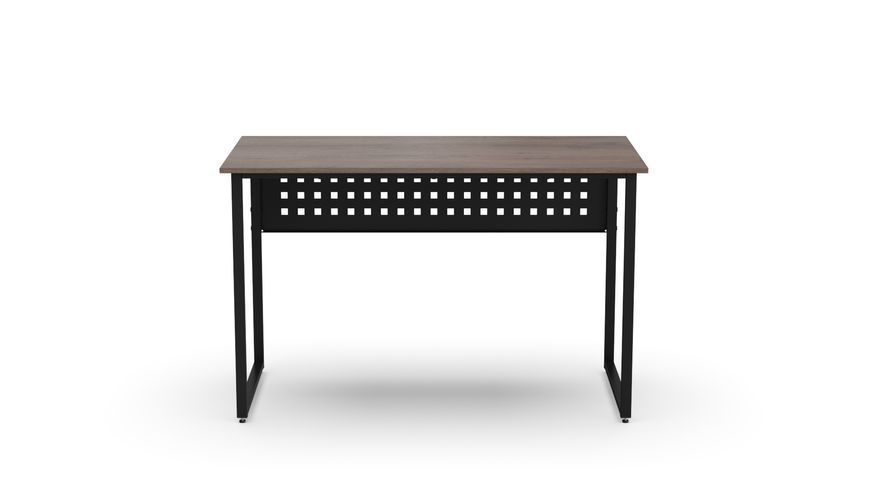 Стол письменный Майк Ferrum-decor 75x100x60 Черный металл ДСП Дуб Кремона Канолло 16 мм (FRD-108189) FRD-108189 фото