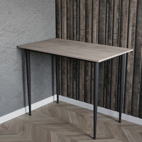 Універсальний стіл Prime Ferrum-decor 750x1000x600 Чорний метал ДСП Дуб Кремона Канолло 16 мм (FRD-107625) FRD-107625 фото
