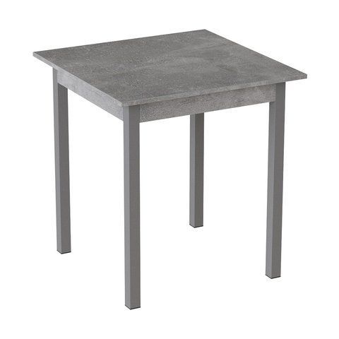 Стіл кухонний Ferrum-decor Дієго 75x90x90 Сірий ДСП Бетон 16мм (FRD-105580) FRD-105580 фото