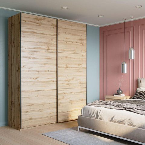 Шкаф купе Doros G-Caiser Дуб Эвок 2 ДСП/3 части 180х60х240 (DRS-011616) DRS-011616 фото