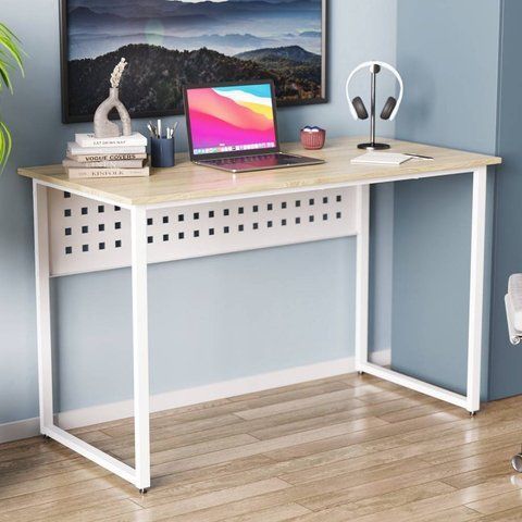 Письменный стол Ferrum-decor Майк 75x120x60 белый ДСП Дуб Сонома 16мм (FRD-101308) FRD-101308 фото