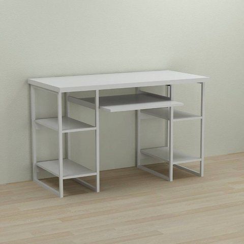 Письменный стол Ferrum-decor Тим 76x120x60 белый ДСП Белое 32мм (FRD-101359) FRD-101359 фото