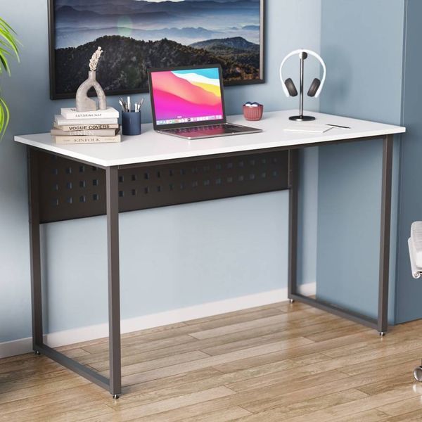 Письменный стол Ferrum-decor Майк 75x100x70 черный ДСП Белое 16мм (FRD-103877) FRD-103877 фото