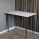 Стол универсальный Prime Ferrum-decor 750x1000x600 Черный металл ДСП Бетон 16 мм (FRD-107629) FRD-107629 фото 1