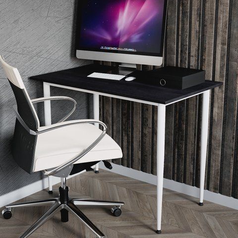 Універсальний стіл Prime Ferrum-decor 750x1200x700 Білий метал ДСП Каштан Арвадонна 16 мм (FRD-107730) FRD-107730 фото