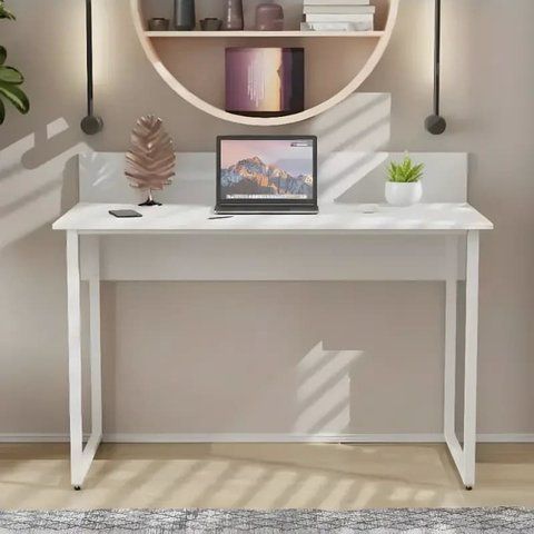 Письменный стол Ferrum-decor Скай 75x140x70 белый ДСП Белое 16мм (FRD-101111) FRD-101111 фото