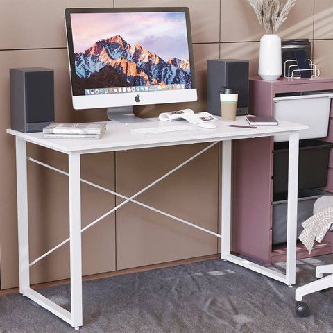 Письмовий стіл Ferrum-decor Дейв 76x140x60 білий ДСП Біле 32мм (FRD-102161) FRD-102161 фото