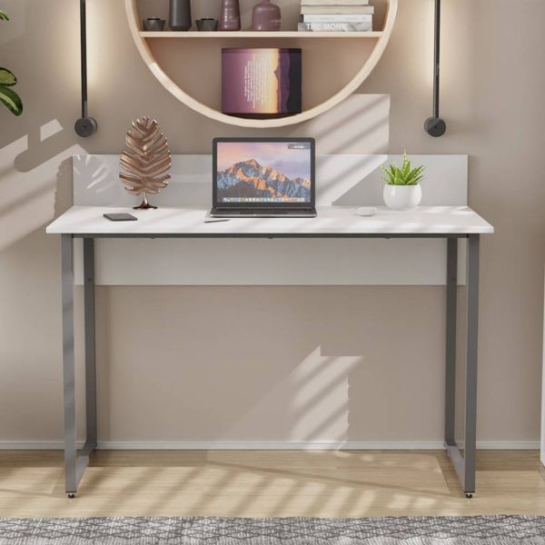 Письмовий стіл Ferrum-decor Скай 75x100x70 сірий ДСП Біле 16мм (FRD-101561) FRD-101561 фото