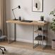 Стол письменный Кевин Ferrum-decor 75x140x70 Серый металл ДСП Дуб Евок Прибрежный 32 мм (FRD-108080) FRD-108080 фото 6