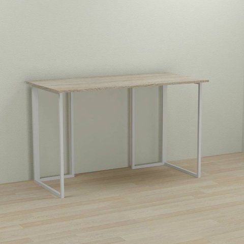Письмовий стіл Ferrum-decor Ханна 75x120x70 білий ДСП Дуб Сонома 16мм (FRD-104031) FRD-104031 фото