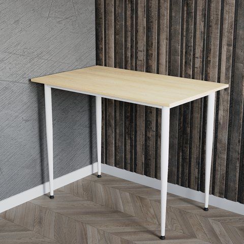 Універсальний стіл Prime Ferrum-decor 750x1200x700 Білий метал ДСП Дуб Кремона Торро 16 мм (FRD-107732) FRD-107732 фото