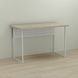 Письменный стол Ferrum-decor Майк 76x120x60 белый ДСП Дуб Сонома 32мм (FRD-101313) FRD-101313 фото 1