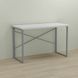 Письменный стол Ferrum-decor Дейв 76x100x60 серый ДСП Белое 32мм (FRD-102363) FRD-102363 фото 1