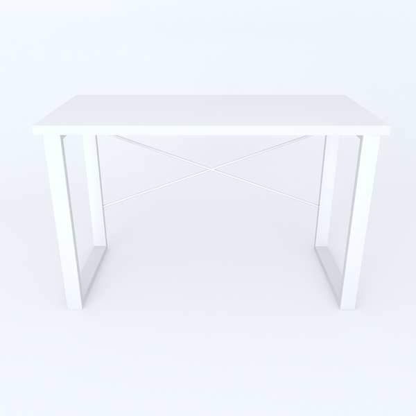 Письмовий стіл Ferrum-decor Драйв 750x1000x700 Білий метал ДСП Біле 32 мм (FRD-103373) FRD-103373 фото