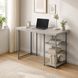 Стіл письмовий Кевін Ferrum-decor 75x140x60 Сірий метал ДСП Кашемір 32 мм (FRD-108134) FRD-108134 фото 8