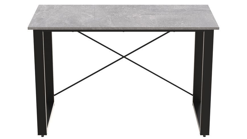 Письменный стол Ferrum-decor Драйв 750x1200x600 Черный металл ДСП Бетон 32 мм (FRD-103323) FRD-103323 фото