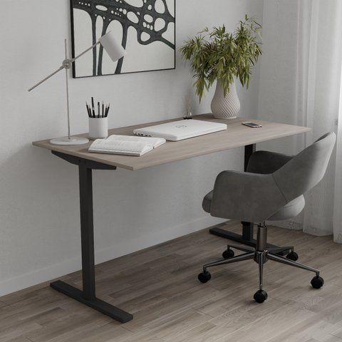 Стіл письмовий Space Ferrum-decor 750x1200x600 Чорний метал ДСП Дуб Кремона Канолло 16 мм (FRD-107890) FRD-107890 фото