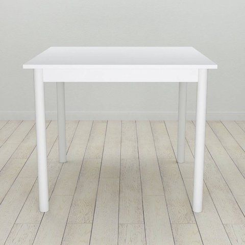 Стол кухонный Ferrum-decor Агата 75x90x90 Белый ДСП Белое 16мм (FRD-106257) FRD-106257 фото