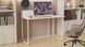 Письмовий стіл Ferrum-decor Ханна 75x140x70 білий ДСП Біле 16мм (FRD-104040) FRD-104040 фото 4