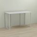Письмовий стіл Ferrum-decor Ханна 75x140x70 білий ДСП Біле 16мм (FRD-104040) FRD-104040 фото 1