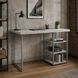 Стіл письмовий Кевін Ferrum-decor 75x100x70 Сірий метал ДСП Кашемір 32 мм (FRD-108140) FRD-108140 фото 3