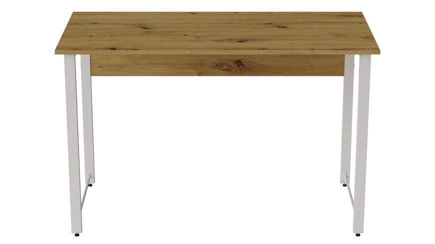 Компьютерный стол Ferrum-decor Курт 75x100x70 белый ДСП Дуб Артизан 16мм (FRD-107139) FRD-107139 фото
