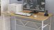 Комп'ютерний стіл Ferrum-decor Раян 75x140x60 білий ДСП Дуб Артизан 32 мм (FRD-107084) FRD-107084 фото 1