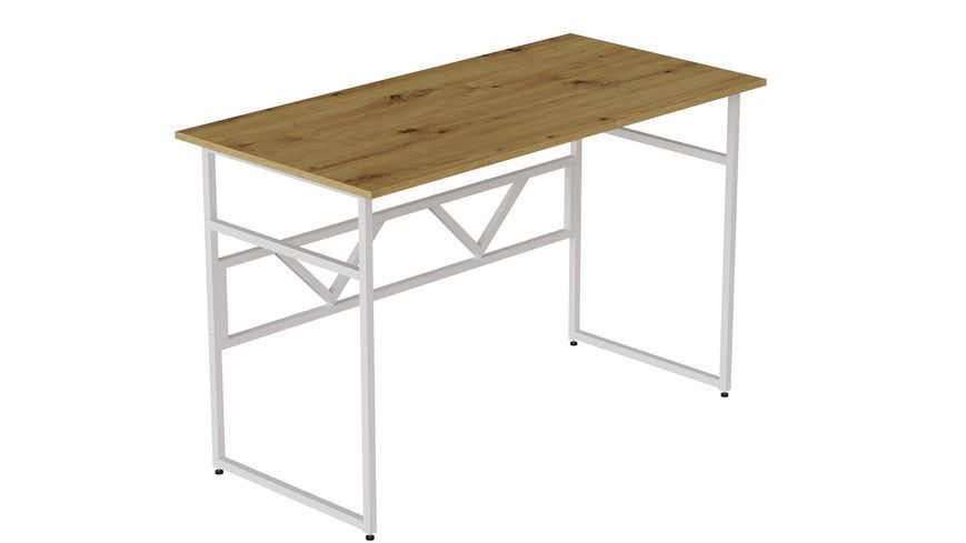 Комп'ютерний стіл Ferrum-decor Раян 75x140x60 білий ДСП Дуб Артизан 32 мм (FRD-107084) FRD-107084 фото