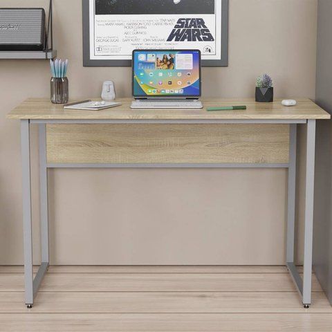 Письменный стол Ferrum-decor Коди 75x140x60 серый ДСП Дуб Сонома 16мм (FRD-101672) FRD-101672 фото
