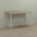 Письменный стол Ferrum-decor Курт 76x140x60 белый ДСП Дуб Сонома 32мм (FRD-102222) FRD-102222 фото 1