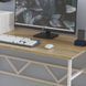 Письмовий стіл Ferrum-decor Райан 75x140x70 білий ДСП Дуб Сонома 16мм (FRD-101172) FRD-101172 фото 2