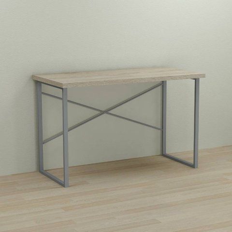 Письменный стол Ferrum-decor Дейв 76x120x60 серый ДСП Дуб Сонома 32мм (FRD-102374) FRD-102374 фото