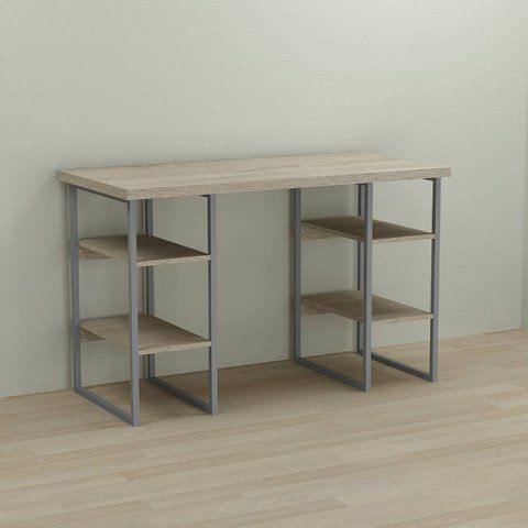 Письмовий стіл Ferrum-decor Карен 76x120x60 сірий ДСП Дуб Сонома 32мм (FRD-102424) FRD-102424 фото