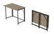 Стол трансформер раскладной Слай Ferrum-decor 75x100x60 Черный металл ДСП Дуб Сонома 16 мм (FRD-107343) FRD-107343 фото 2