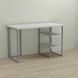 Письмовий стіл Ferrum-decor Кевін 76x120x60 сірий ДСП Біле 32мм (FRD-101724) FRD-101724 фото 1