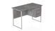 Комп'ютерний стіл Ferrum-decor Гаррі 75x120x70 білий ДСП Бетон 16 мм (FRD-107293) FRD-107293 фото 1