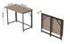 Стол трансформер раскладной Слай Ferrum-decor 75x100x60 Черный металл ДСП Дуб Сан-Марино 16 мм (FRD-107344) FRD-107344 фото 4